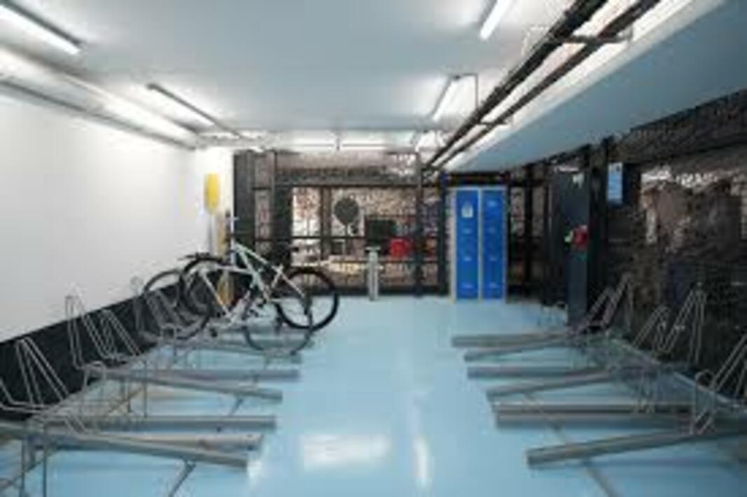 Inauguration du nouveau parking vélo sécurisé