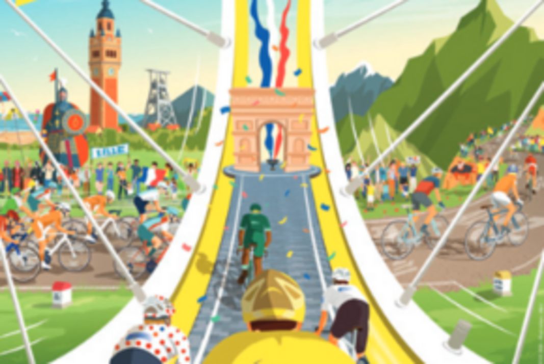 Arrivée du Tour de France Arrivée du Tour de France